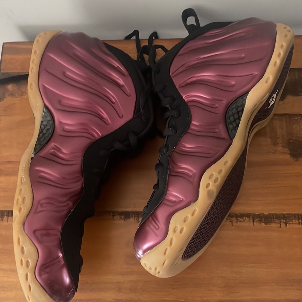 Nike Air Foamposite One Maroon Size 14 - Picture 8 of 8